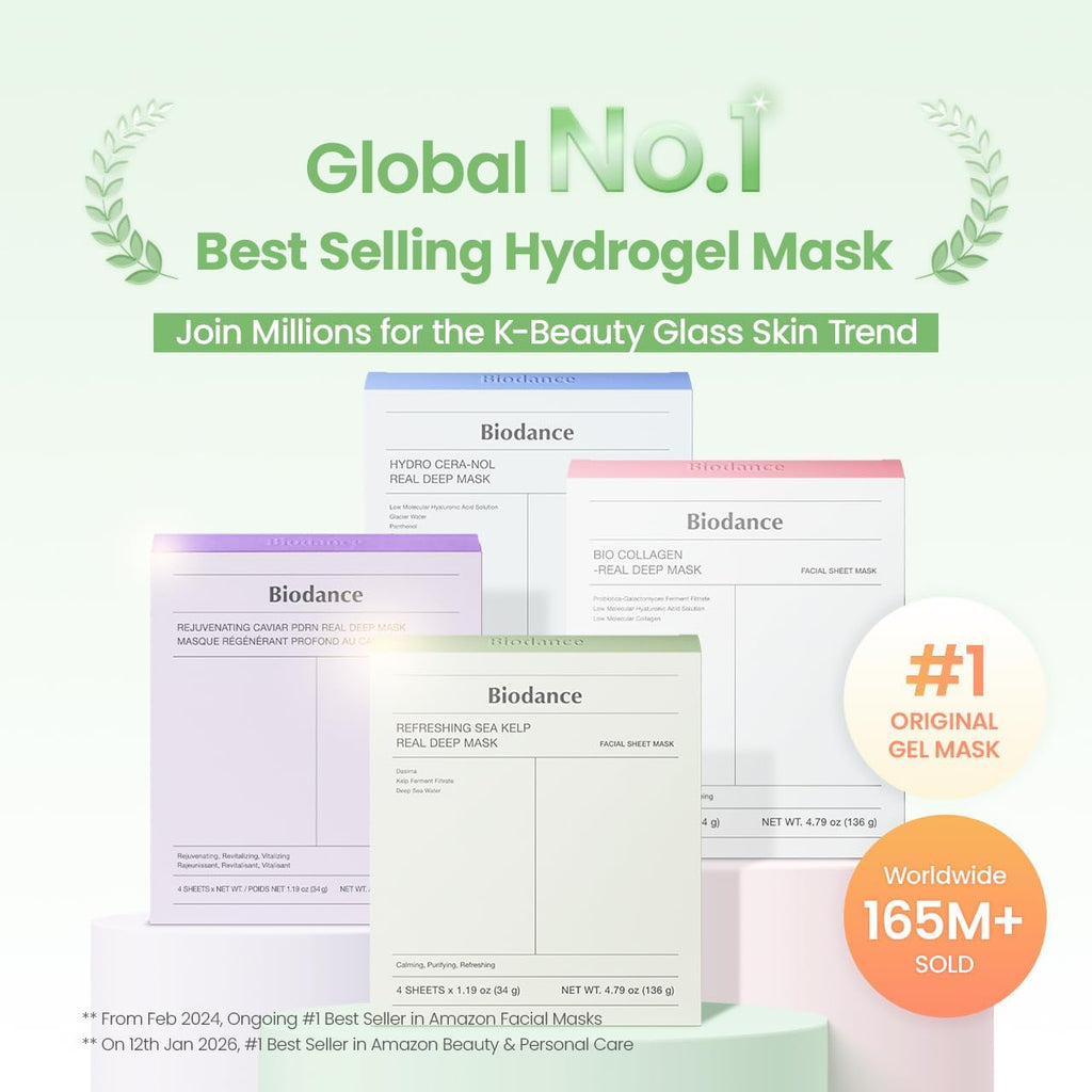 BIODANCE Refreshing Sea Kelp Real Deep Mask 34g x 4ea