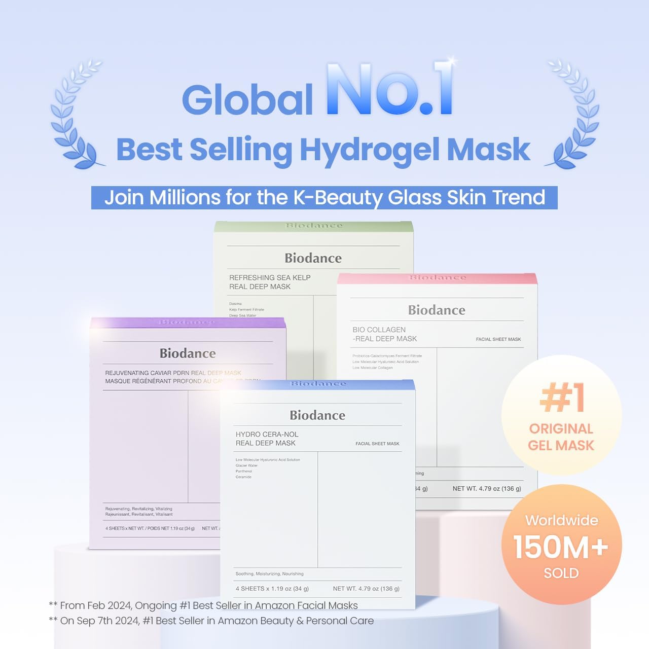 BIODANCE Hydro Cera-nol Real Deep Mask 34g x 4ea