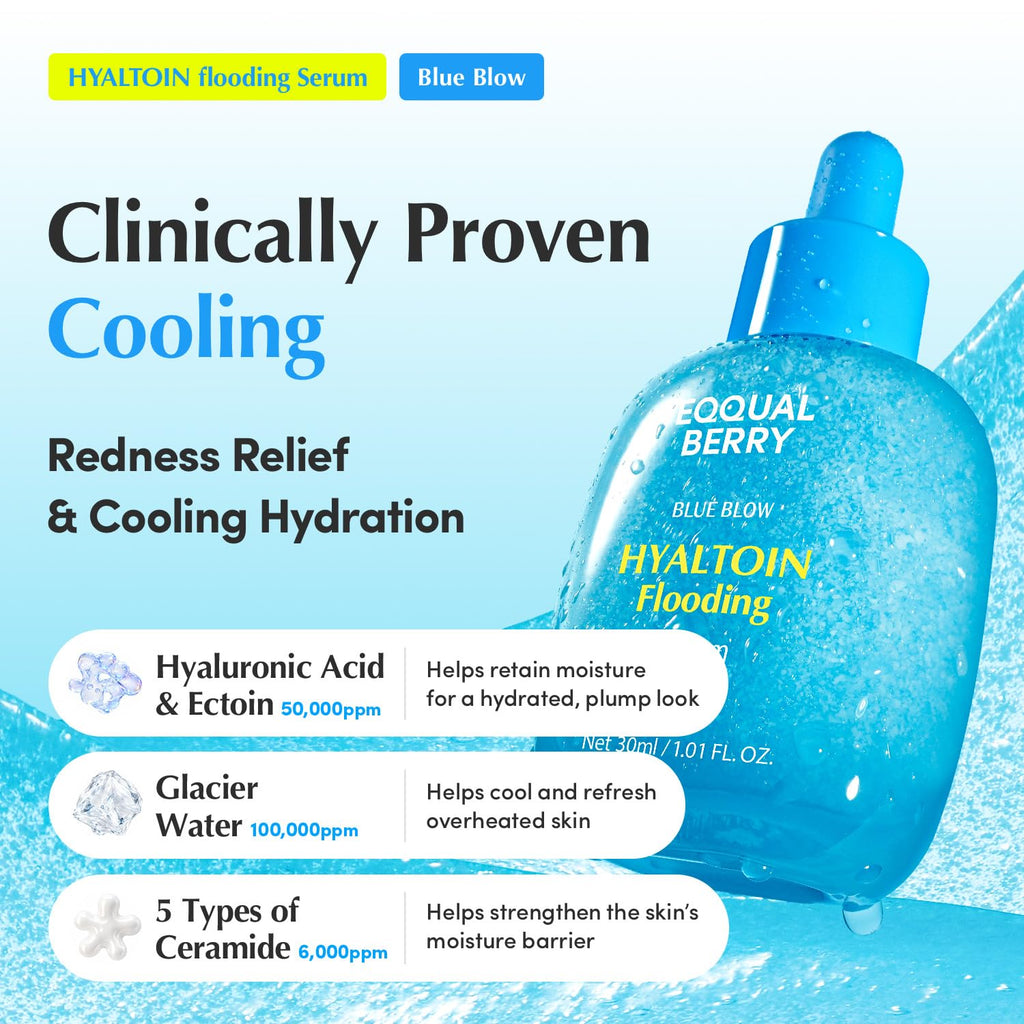 EQQUALBERRY Hyaltoin Flooding Smoothie Serum 30ml
