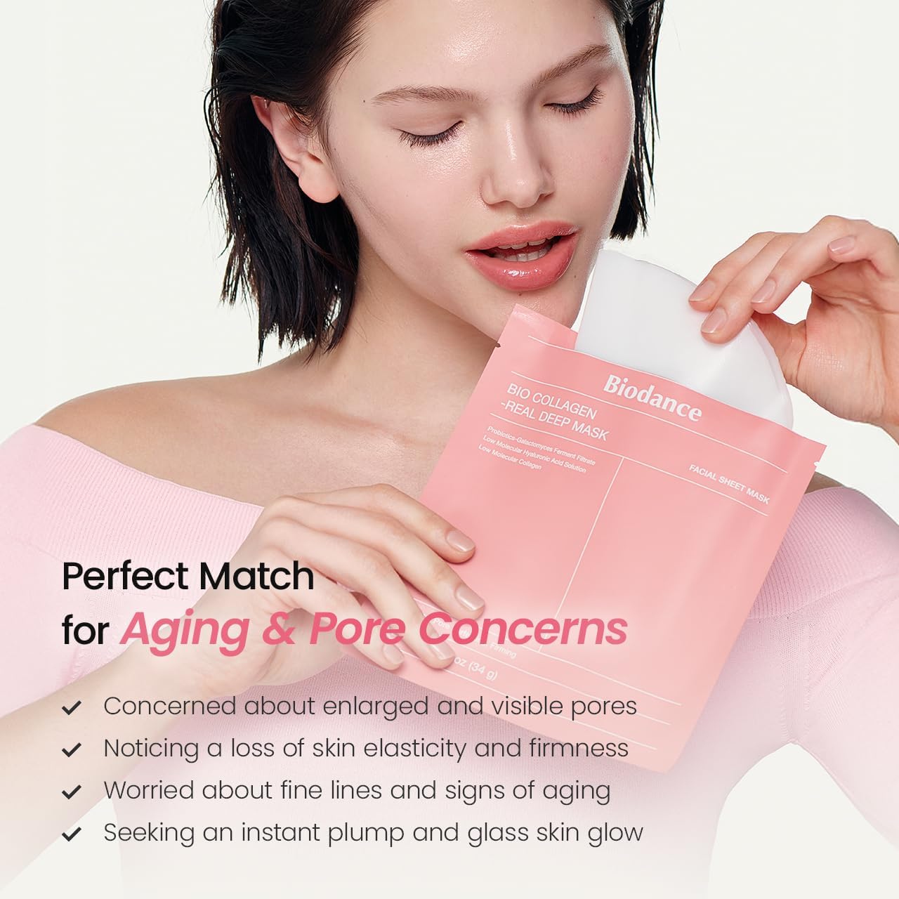 BIODANCE Bio-Collagen Real Deep Mask 34g x 4ea
