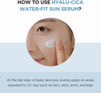 SKIN1004 Hyalu-Cica Water-Fit Sun Serum 50ml