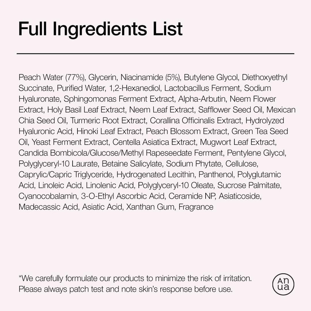Anua Peach 70 Niacinamide Serum 30ml