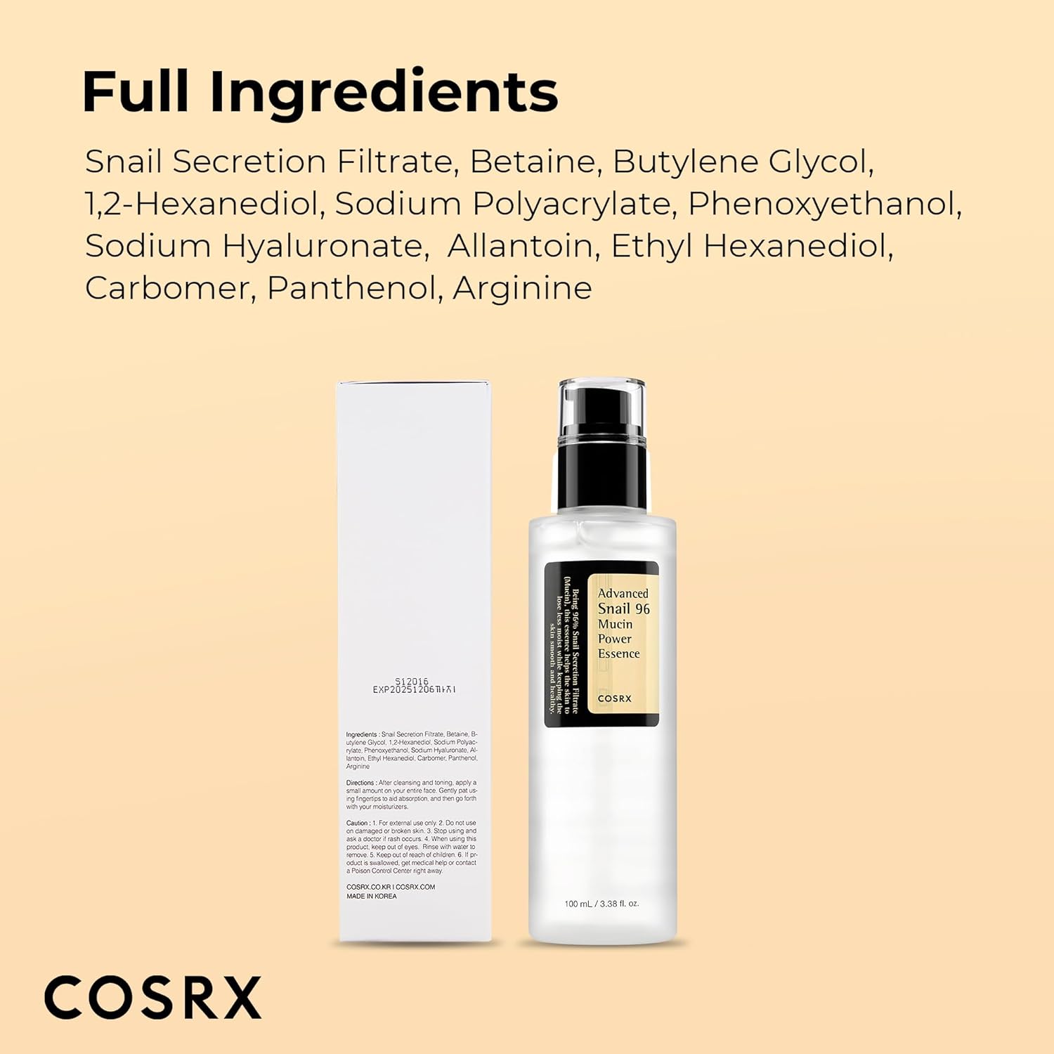 Cosrx Advanced Snail 96 Mucin Power Essence 100ml