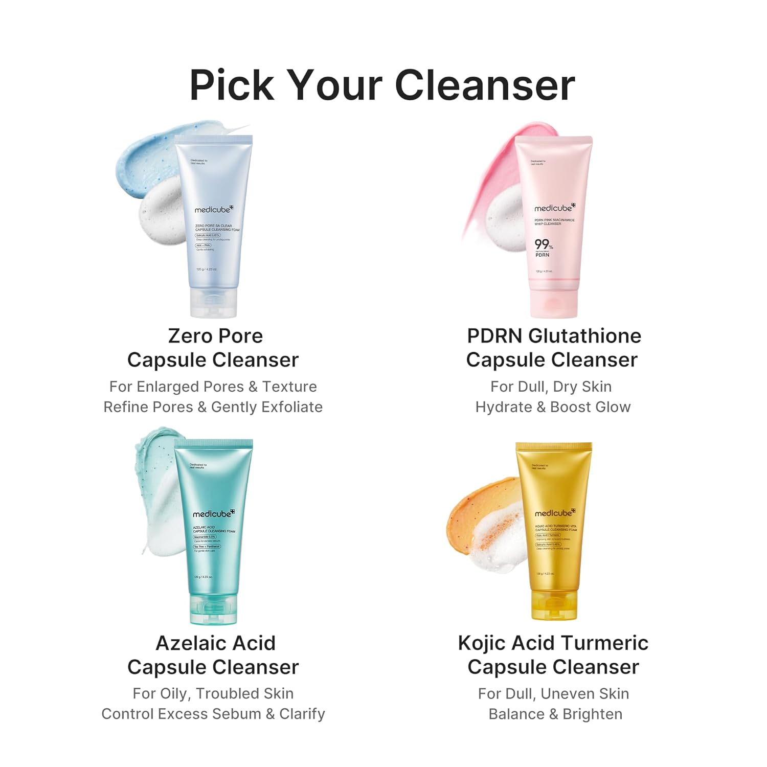 Medicube Turmeric Capsule Foam Cleanser 120ml