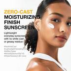 AnuaAnua Zero-Cast Moisturizing Sunscreen SPF50 50ml