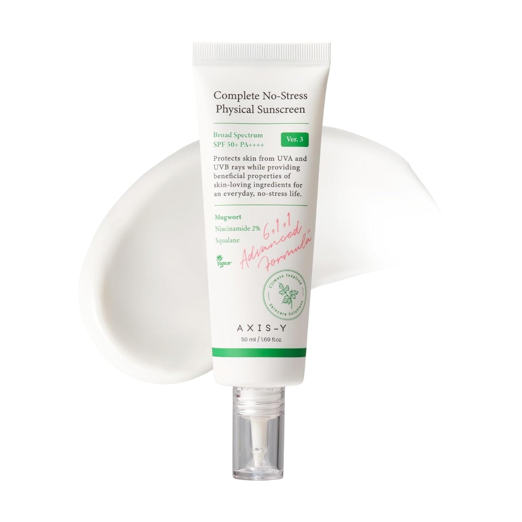 AXIS-Y No-Stress Physical Sunscreen V3 50ml