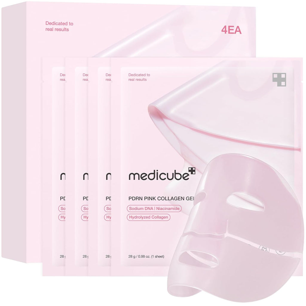 Medicube PDRN Pink Collagen Jelly Gel Mask 28g x 4ea