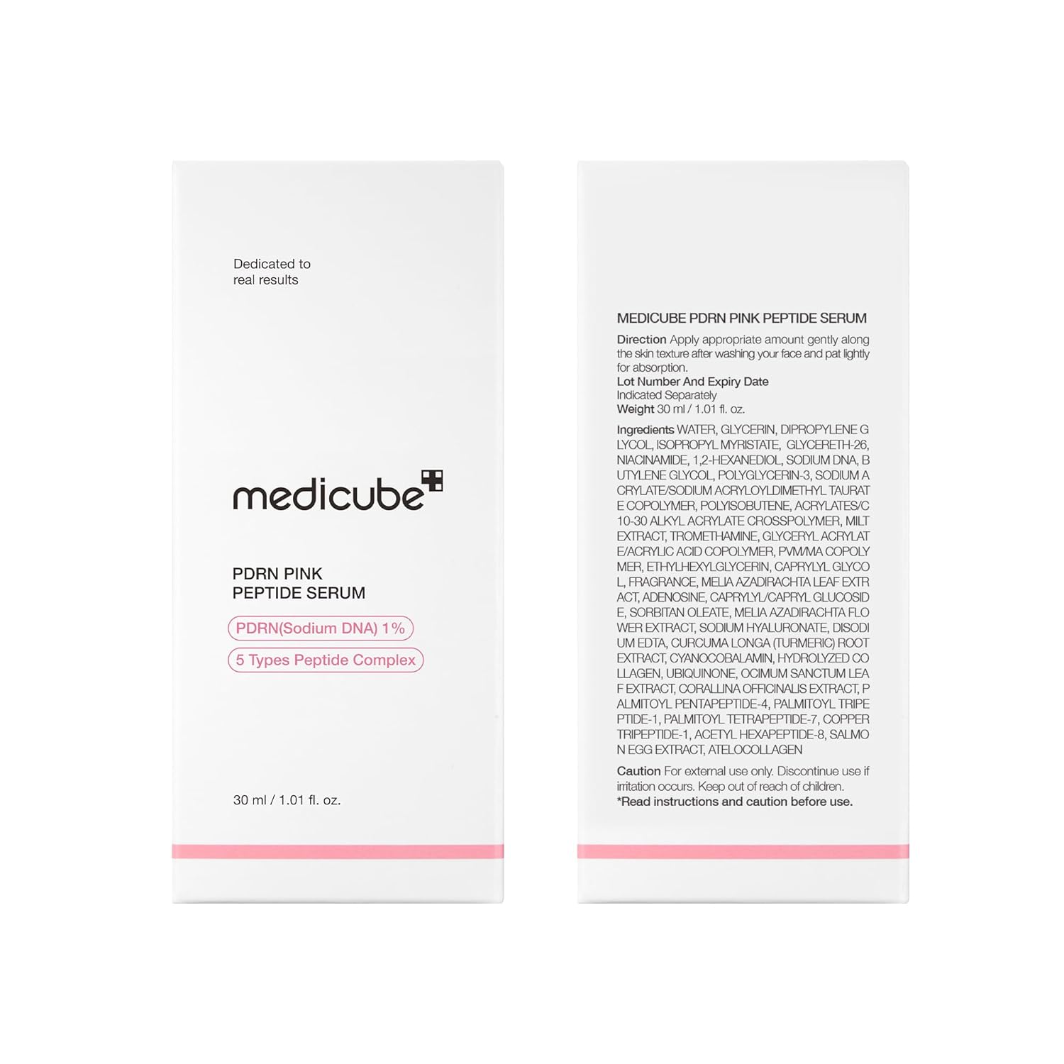 Medicube PDRN Pink Peptide Serum 30ML
